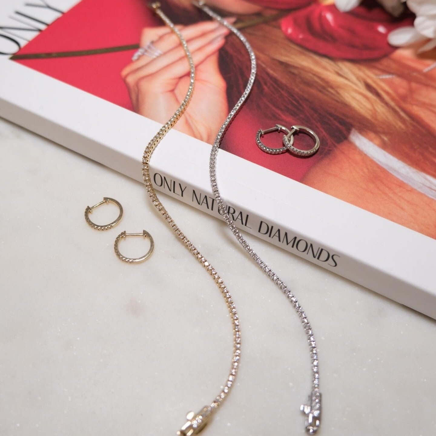 Mini Diamond Tennis Bracelet