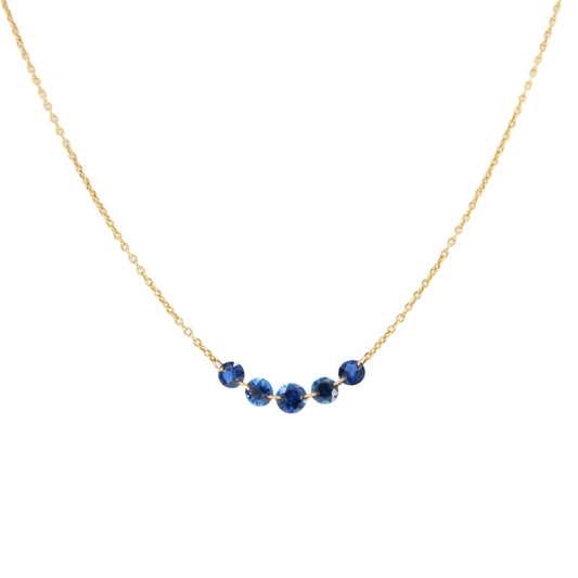 Floating Stone Necklace