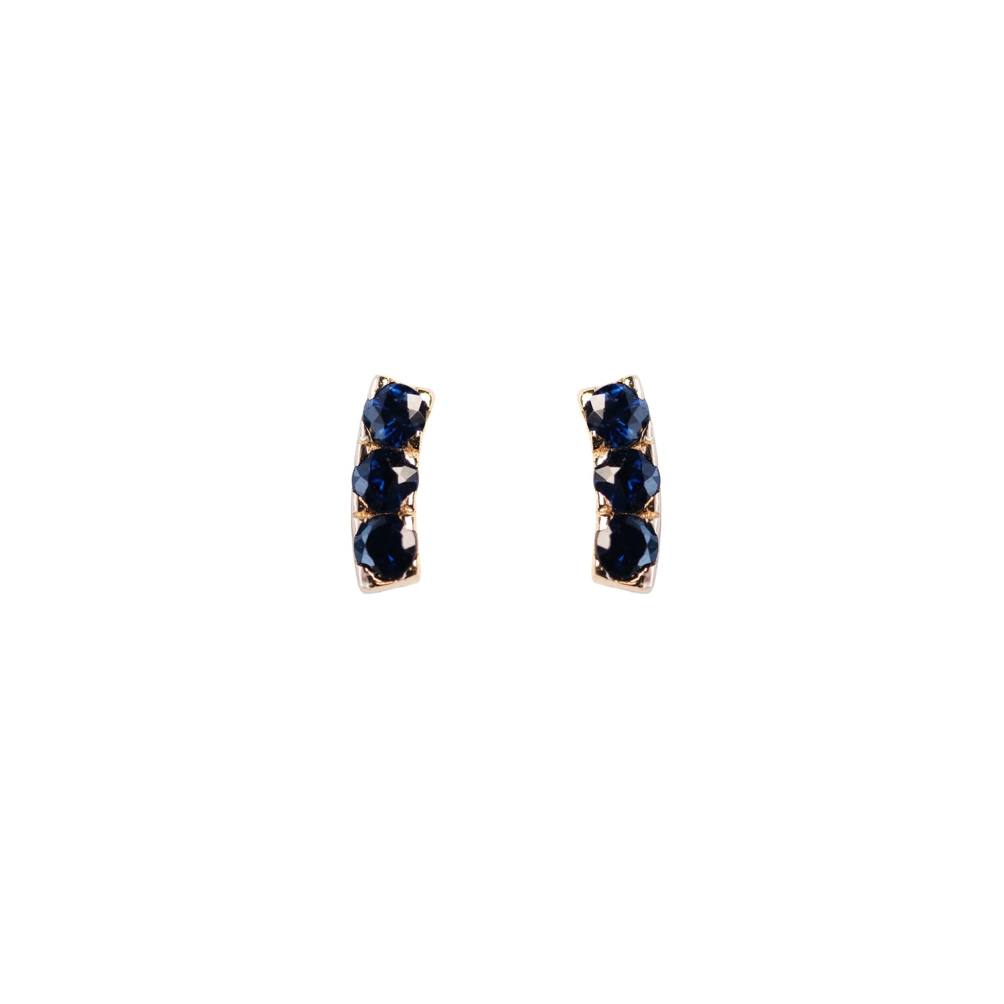 Triple Threat Stud Earrings
