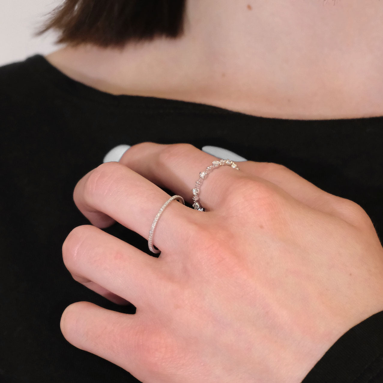 Diamond Ring Stacker