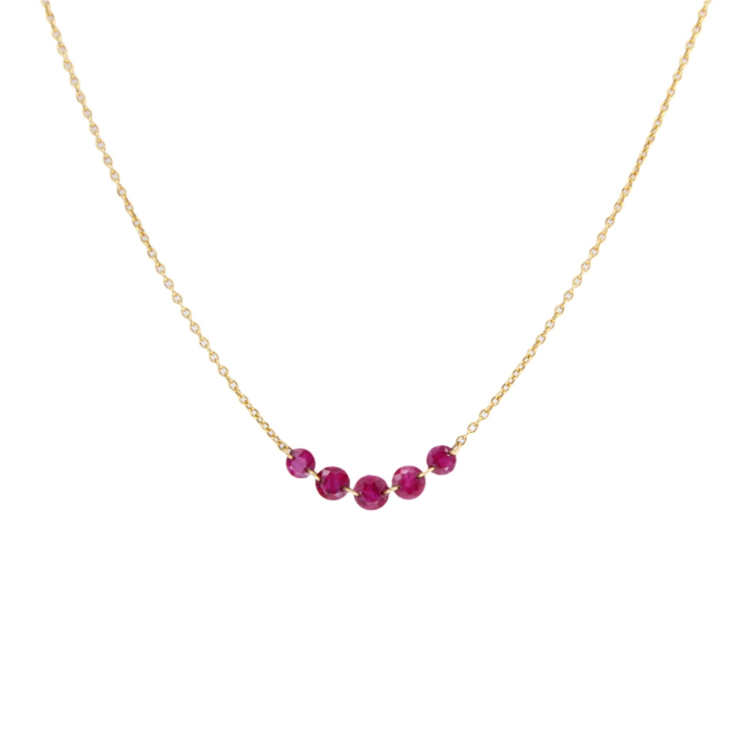 Floating Stone Necklace