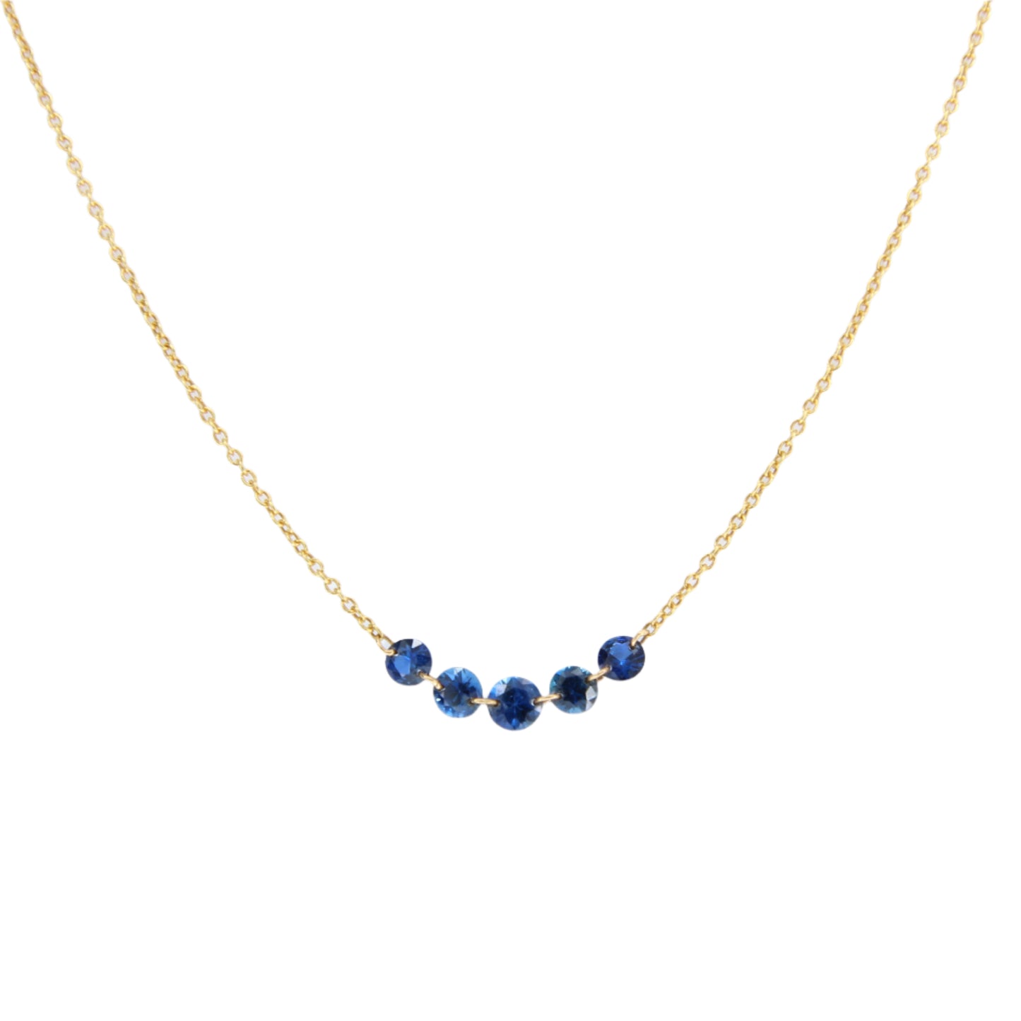 Floating Stone Necklace