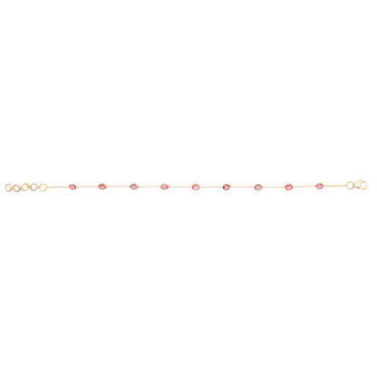 Pink Tourmaline Bracelet