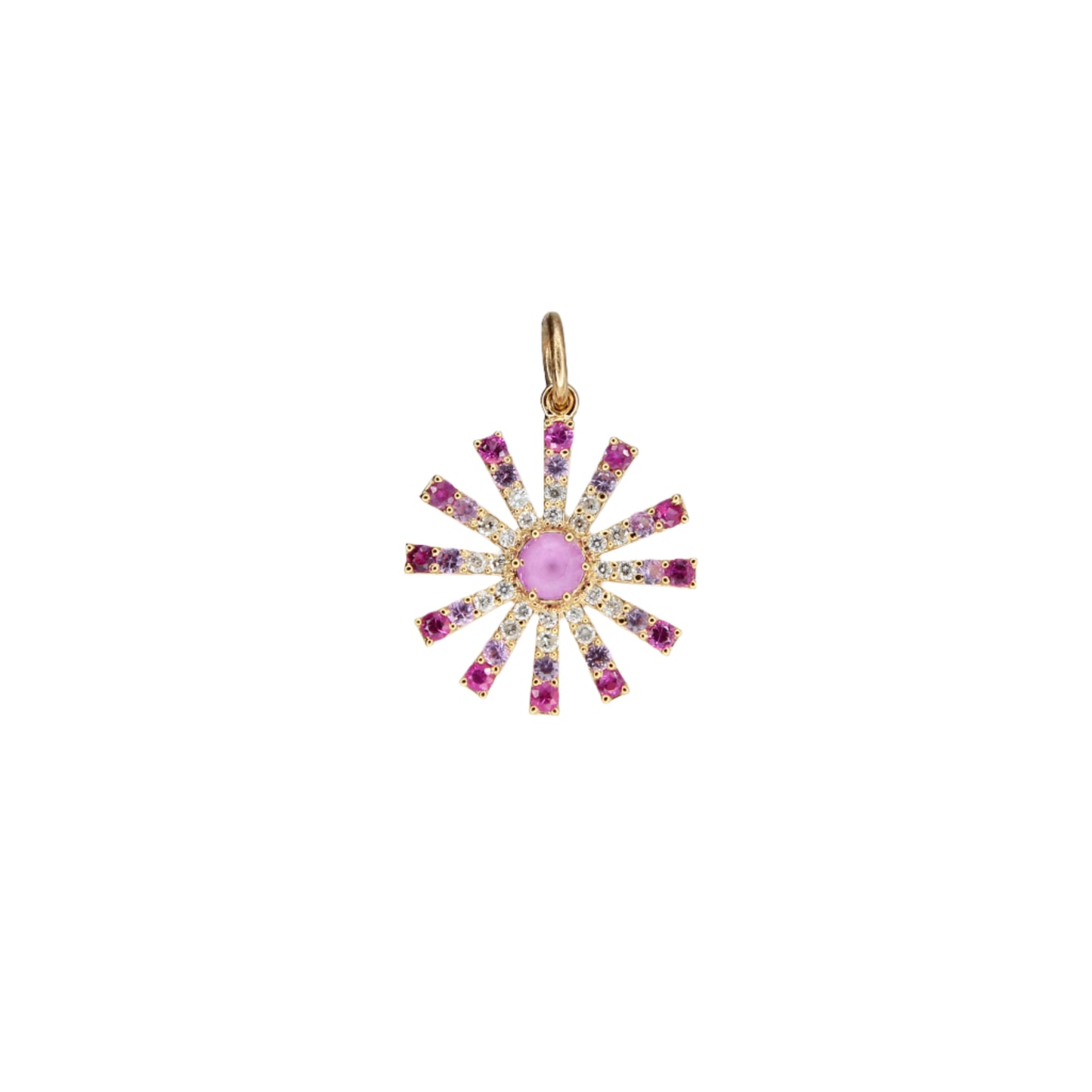 Radiant Pink Star Pendant