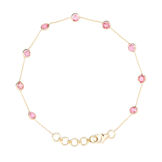 Pink Topaz Bracelet