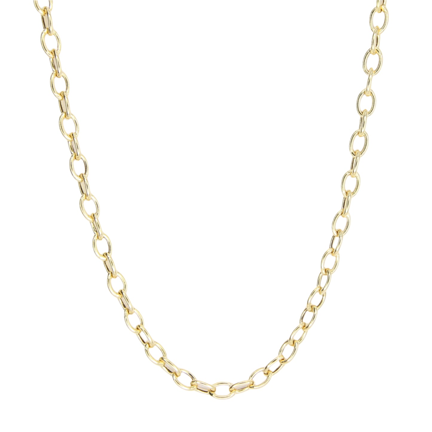 Cable Chain Gold Necklace
