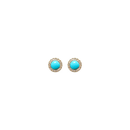 Turquoise Stud Earrings