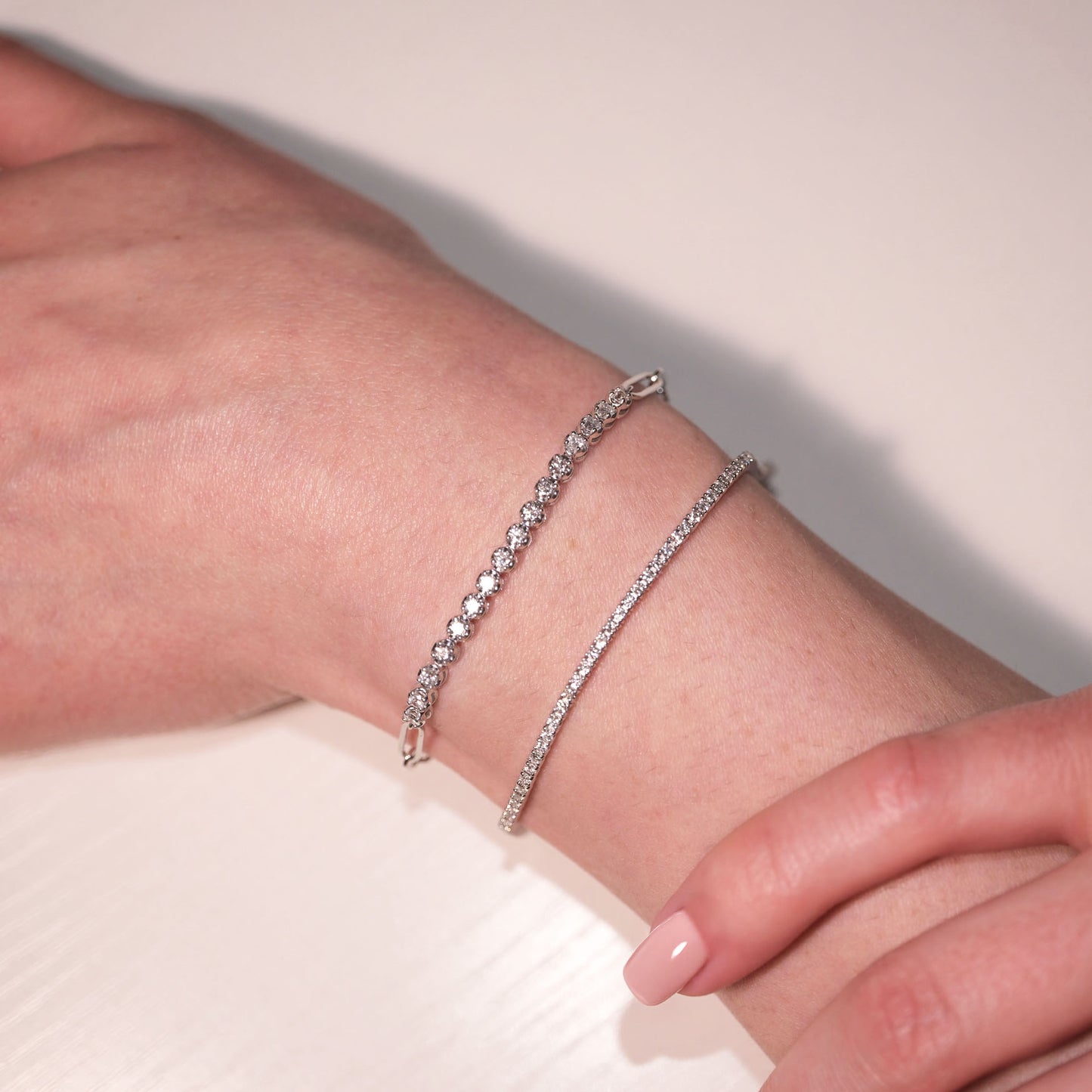 Mini Diamond Tennis Bracelet